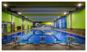 Lothar Scholz, Wandbild Schwimmhalle Berlin-Buch