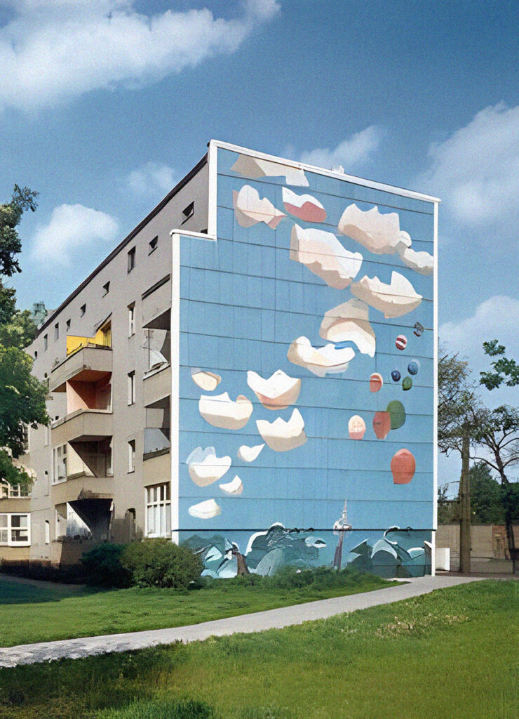 Wandbild Gertraude Pohl